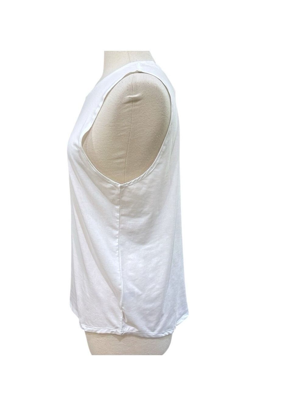 NWT Spiritual Gangster AMOUR Graphic Muscle Tank White SZ XL - Picture 5 of 10